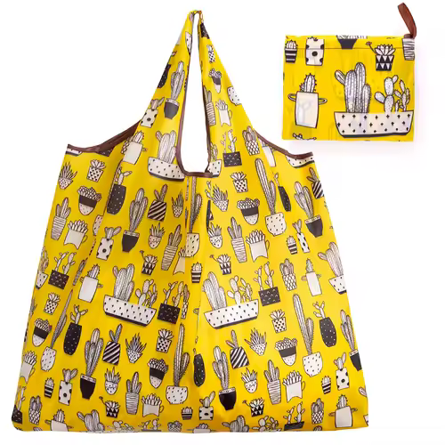 Big Size Thick Nylon Large Tote ECO Reusable Polyester Portable Shoulder Women's Handbags Folding Pouch Shopping Bag Foldable - Image 16