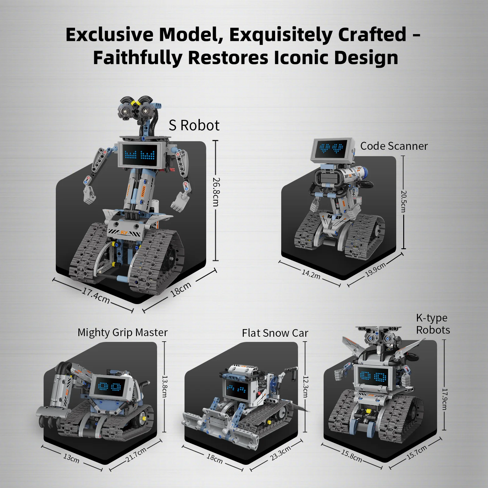 5 in 1 Robot Building Kit, ST - Kids Toys Under £5 ulasan dan harga