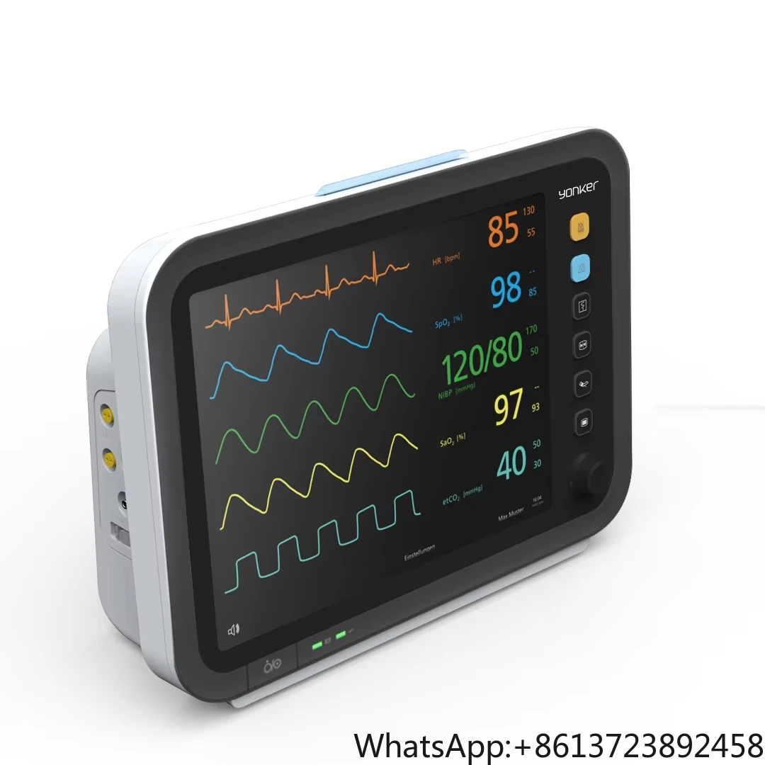 

MT Medical MT-8000C Veterinary Monitoring Device Vital Signs Patient Monitor with NIBP SPO2 ECG Multi-Parameter