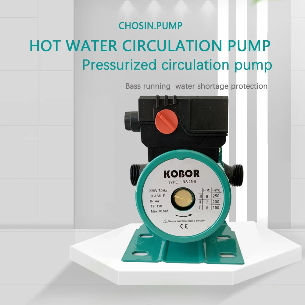 Bomba de Circulação de Água Quente Doméstica Bomba de Aquecimento Central ar Condicionado Aquecedor Ultra Silencioso 320w