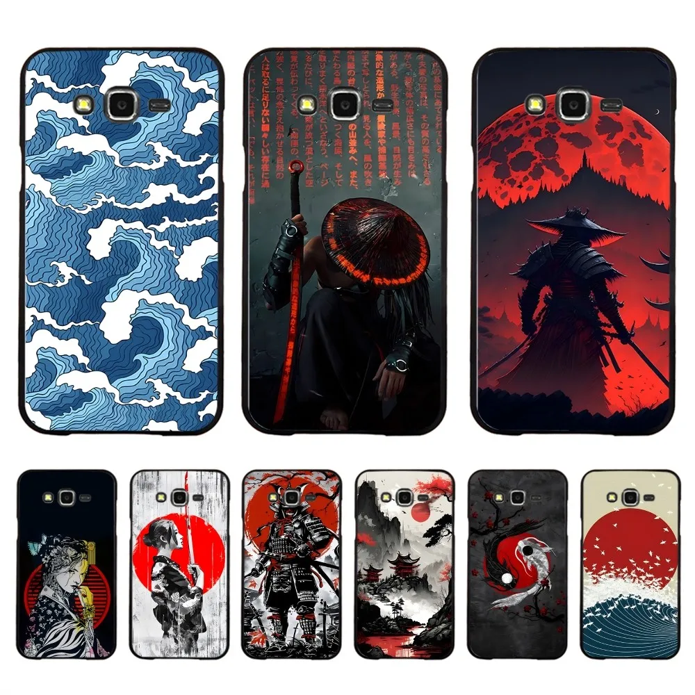 Japanese Style Art Japan Phone Case For Samsung J 7 plus 7core J7 neo J6 plus prime J6 J4 J5 Mobile Cover