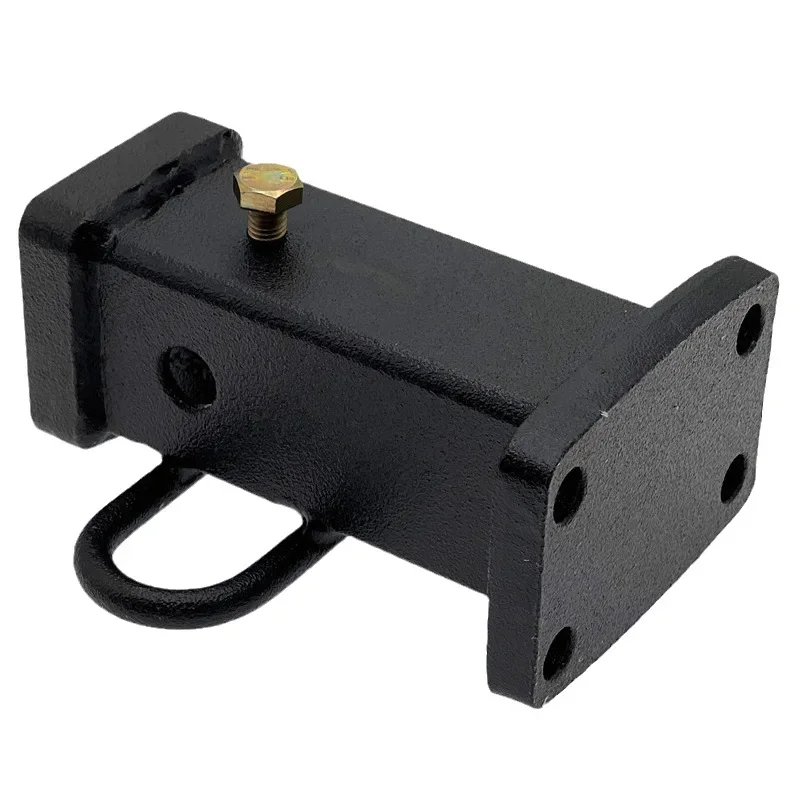 2 Inch Tow Bar Hitch Receiver  52X52mm Tube Bolt on Adapter  Aperture 85X45mmTrailer Camper RV Parts Caravan Accessories