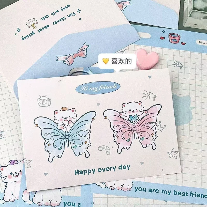 Custom. Envelope Letter Paper Ins Style Good-looking Student Cute Birthday and Holiday Blessing Envelope