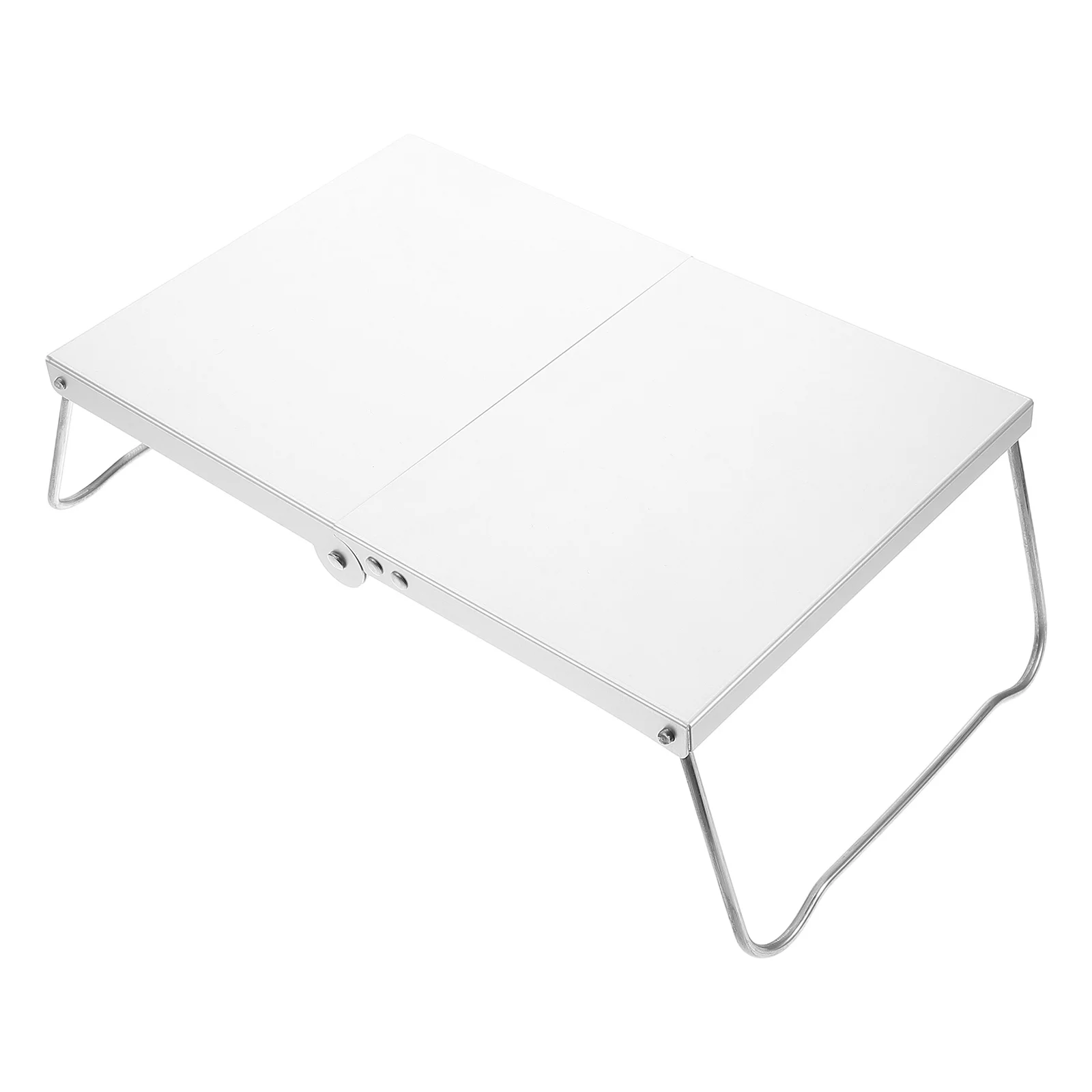 

Outdoor Portable Camping Table Foldable Adjustable Side Stainless Steel BBQ Picnic Patio Aluminum Heat Resistant Lightweight