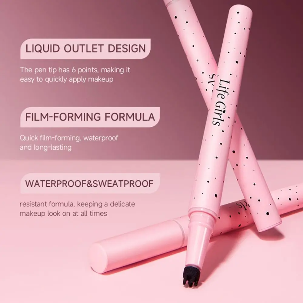 Long Lasting Faux Freckle Stamping Pen Waterproof Sweat-proof Mole Makeup Pen Vegan Cruelty Free Drawing Freckles