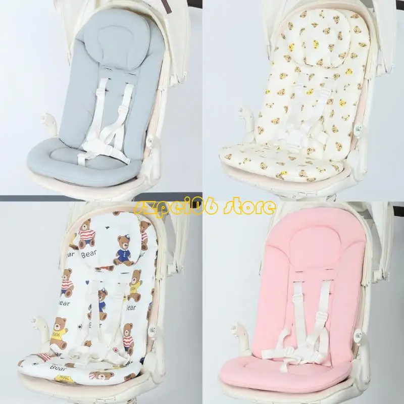 Coussin pour poussettes lavable en Machine 45BF, conception Anti-décoloration avec/sans oreiller soutien