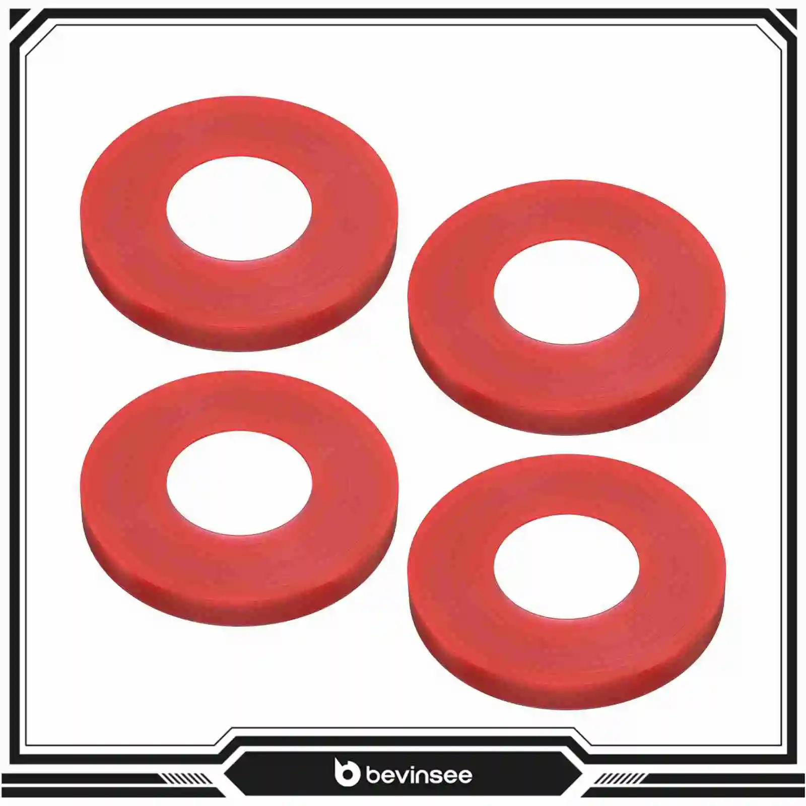

BEVINSEE Rear Trailing Arm Bushing Polyurethane Limiter Kit for BMW E46 99-05, E36 92-99, Z4 E85/E86 03-08, X3 E83 04-10