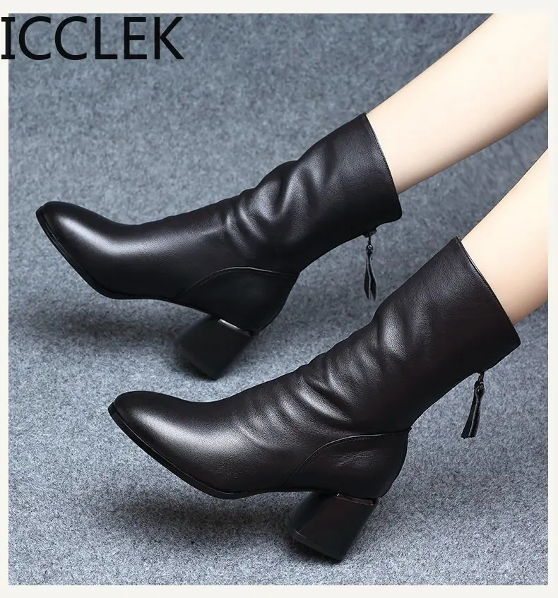 Pointed Toe Western Cowgirl buty Chelsea botki buty damskie kozaki kowbojki damskie buty Botas Mujer