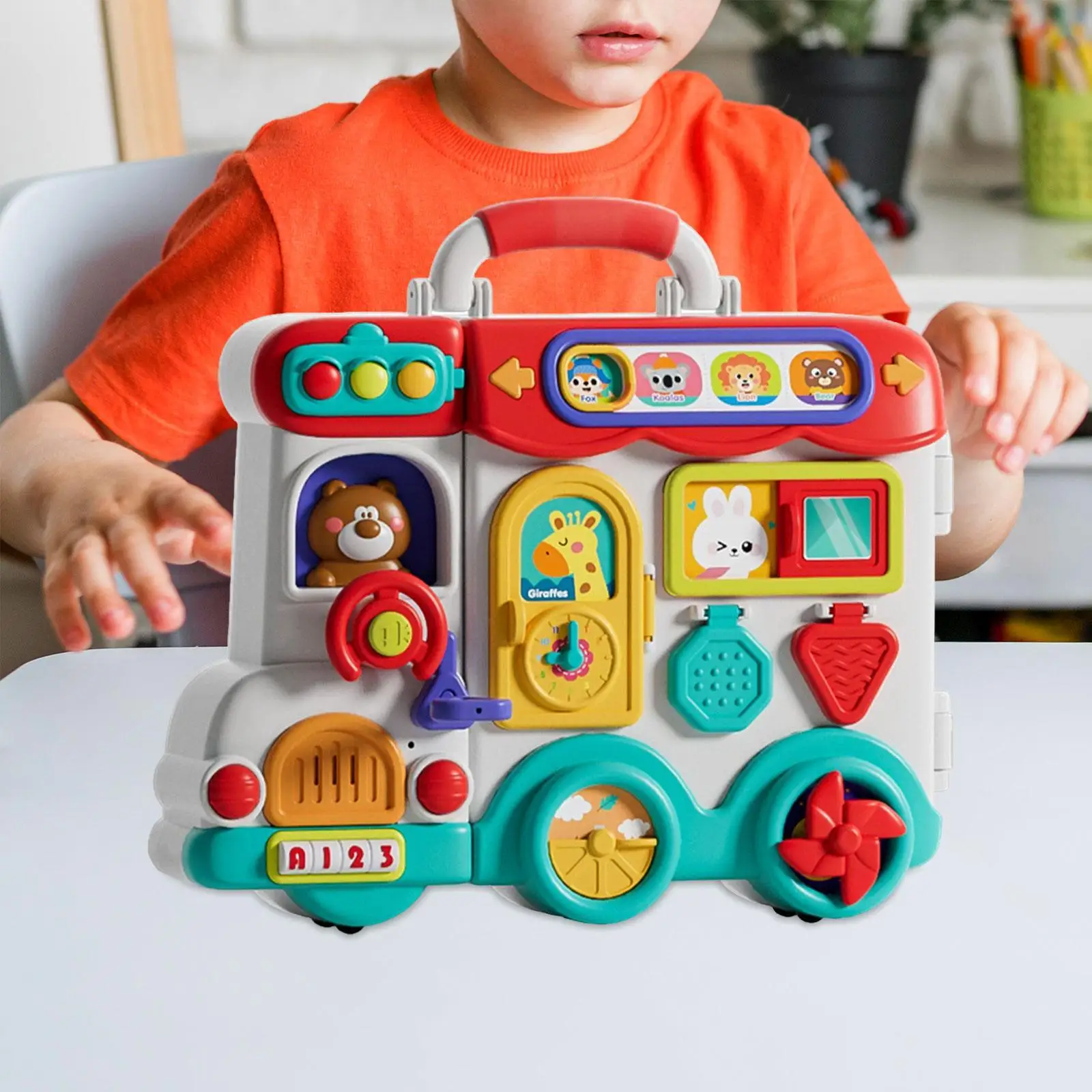 Busy Board Switch Board 54 Ways Early Learning Toy Problem Solving Skills with