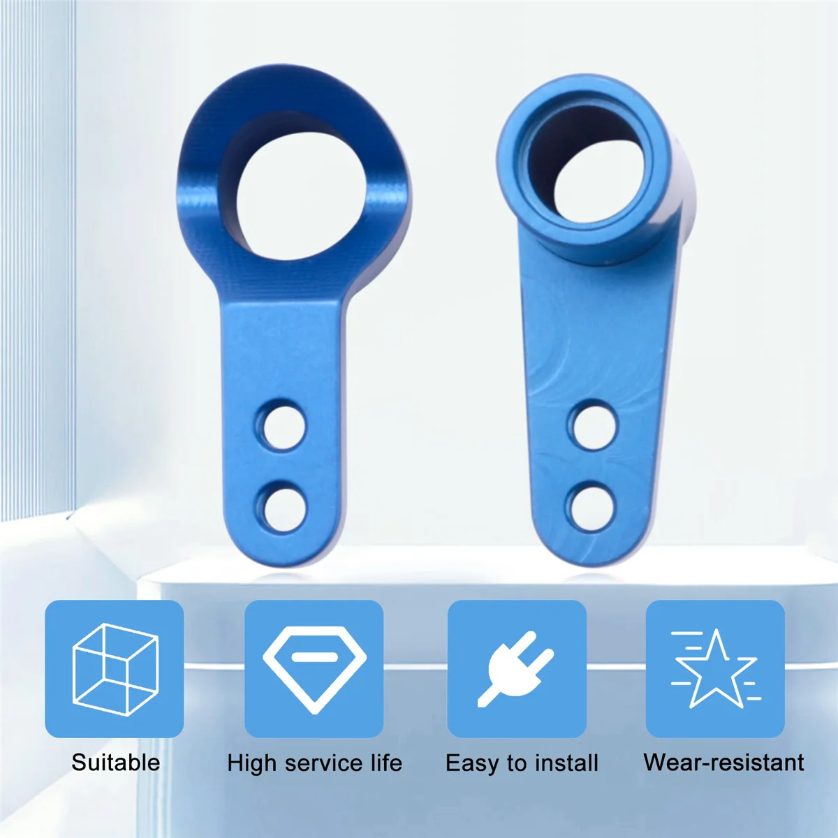 Praktyczny metalowy serwomechanizm sterujący Saver 10147 dla VRX Racing RH1043 RH1045 RH1043SC RH1045SC RH817 RH818 RC części do modernizacji samochodu, 1