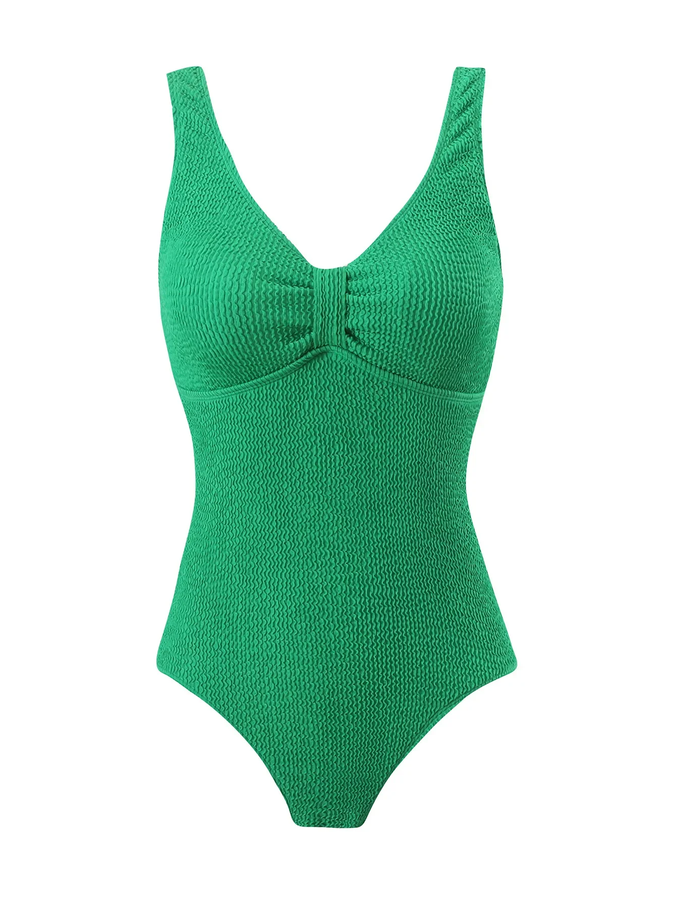 costume da bagno sexy con nodo a costine bikini interi rugosi costumi da bagno senza schienale body donna costumi da bagno biquini tankini