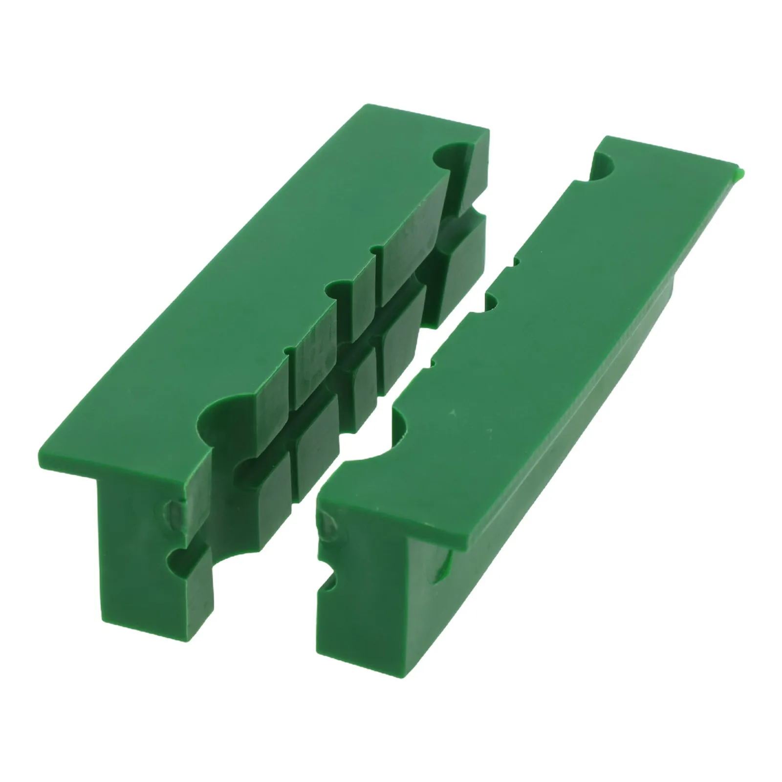 2pcs Magnetic Soft Pad Jaw Rubber 4/5/6 Inch For Metal Bench Vise Clamp Bench Screw Jaws For Woodworking Metal Green Accessories