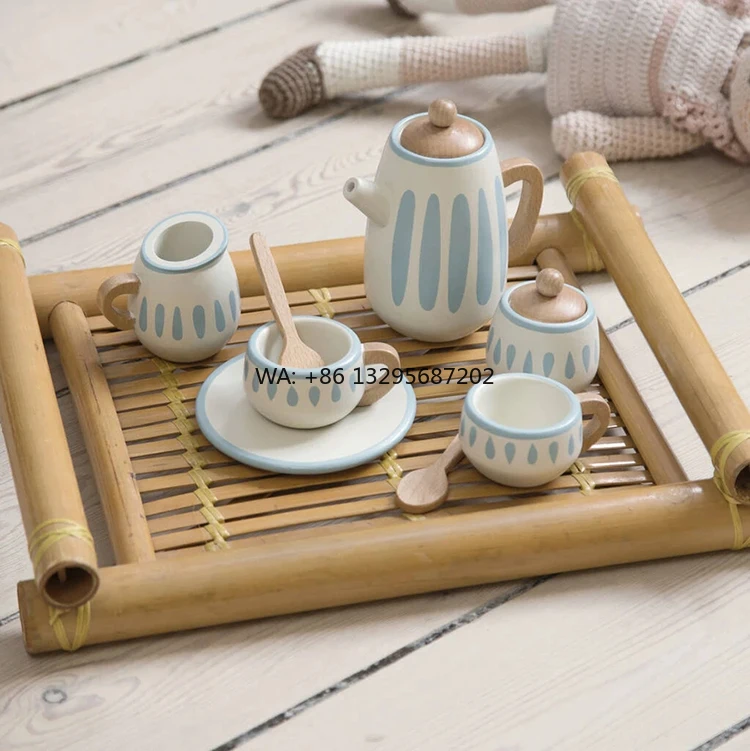 

Послеобеденный чай, используемый в течение 6 шт., белый чайник, чашка, блюдце, современные фарфоровые чайные сервизы для подарка