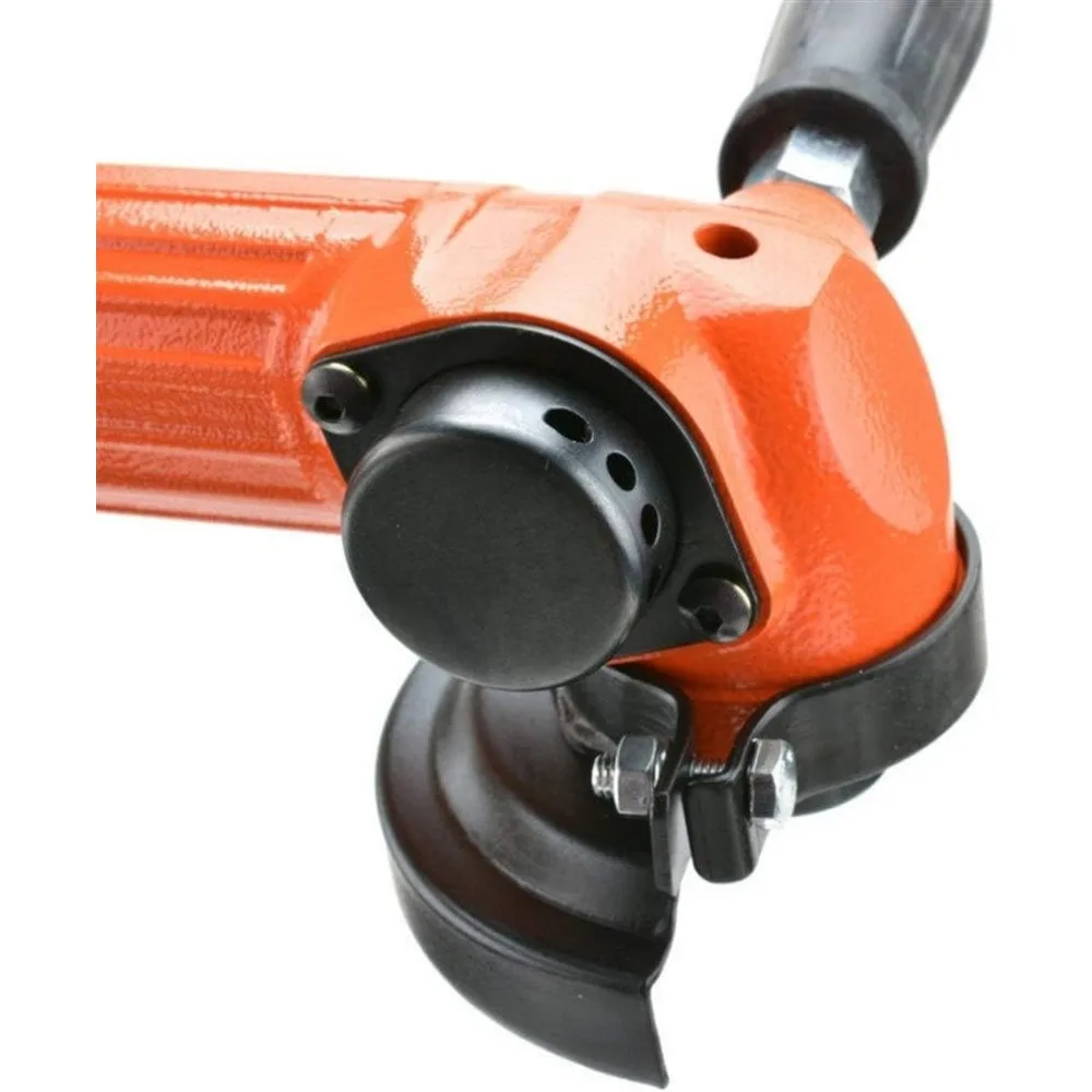 High Torque 4-Inch Pneumatic Angle Grinder, Handheld 100mm Grinder with Pneumatic Hook for Heavy Duty Applications