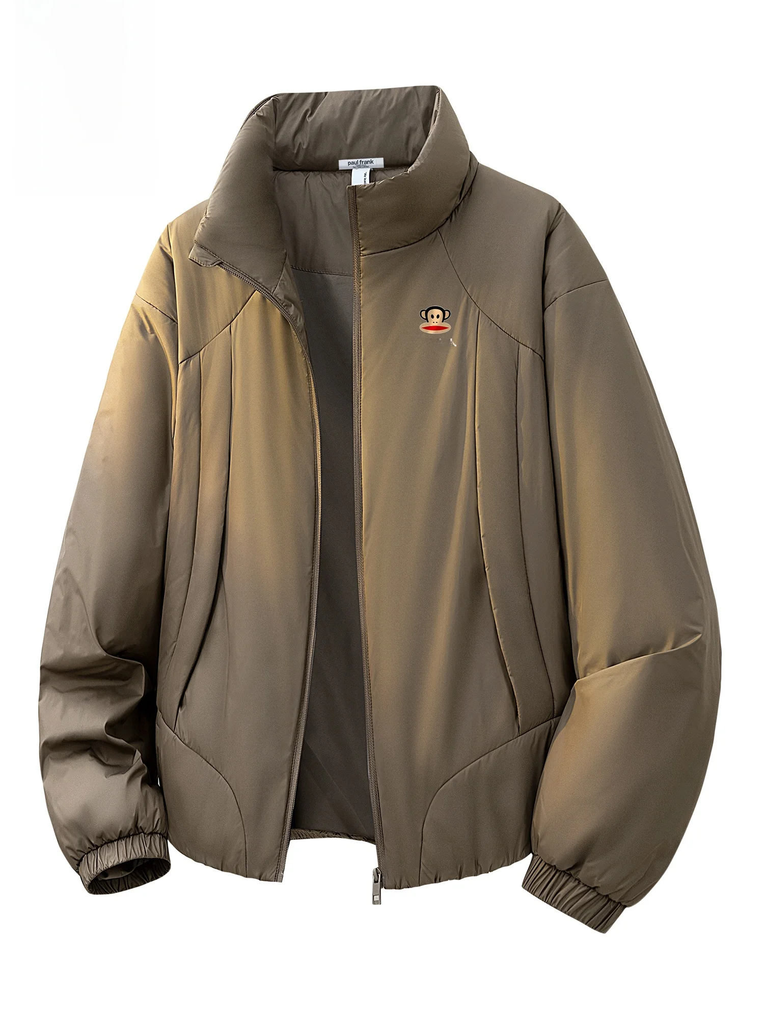 

Зимняя куртка Paul Frank в стиле ретро, свободного кроя, из цветного хлопка, мужская повседневная верхняя одежда, комфортная, из полиэфирного волокна, теплая