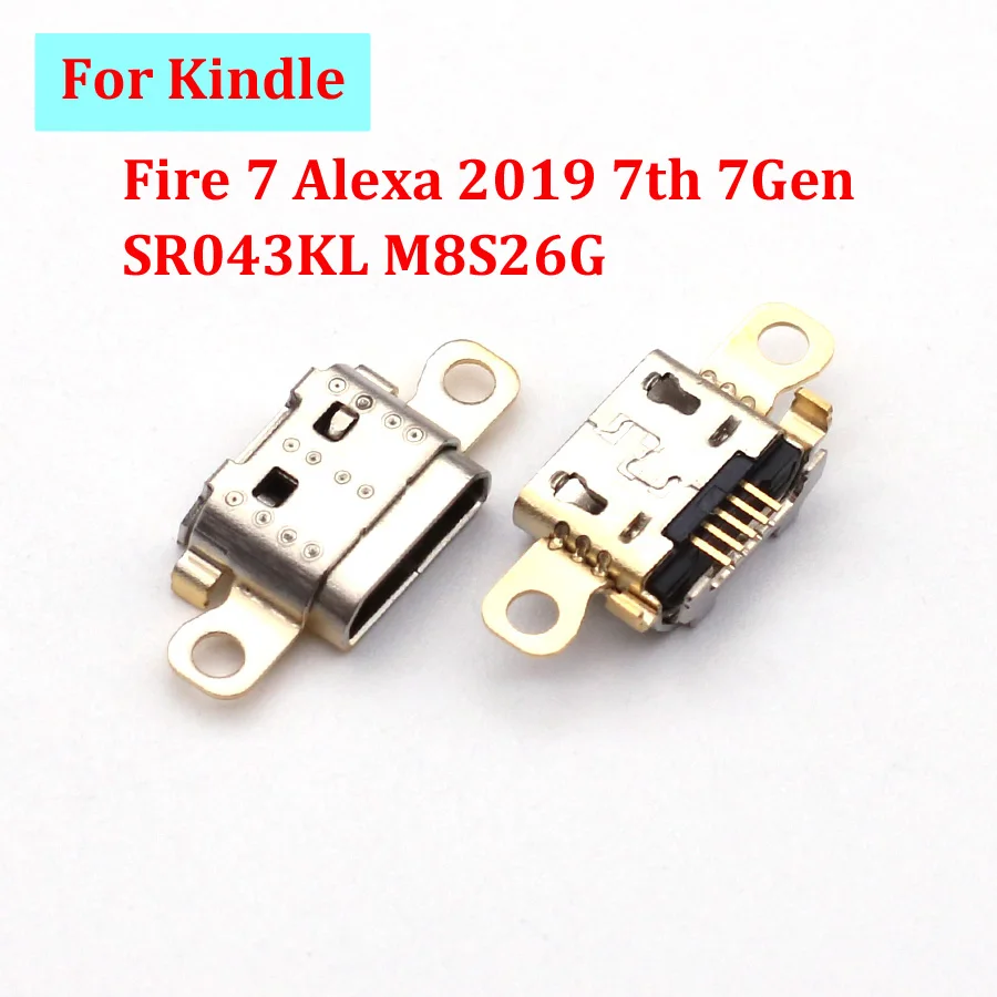 100Pcs Charging Port Plug Dock Connector Usb Charger Jack For Amazon Kindle Fire 7 7th Fire7 Gen 7Gen SR043KL M8S26G Alexa 2019