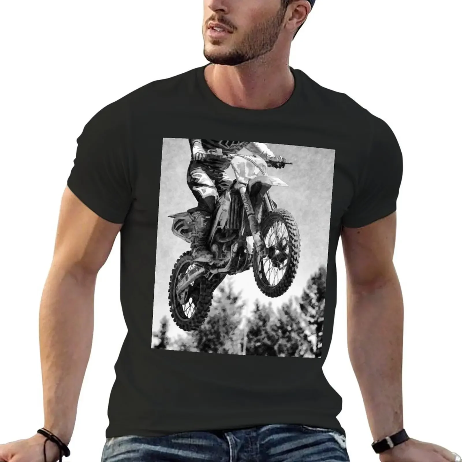 Got Some Air! - Motocross Racer T-Shirt summer top kawaii clothes customs korean fashion sweat shirts, men