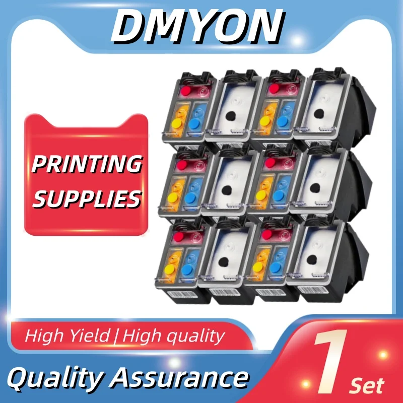 

Комплект картриджей 21XL 22XL, совместимый с HP21, HP22, F2180, F2200, F2280, F4180, F300, F380, D2300 для принтеров