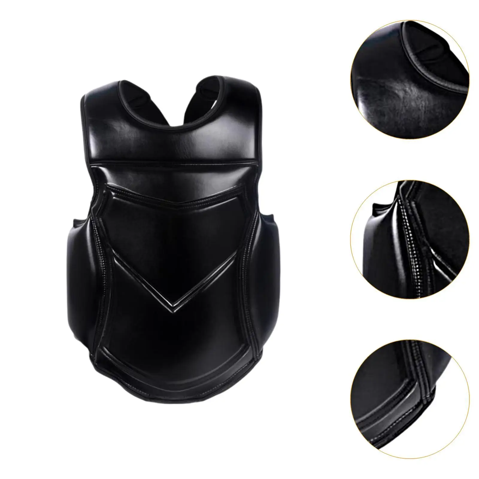 Karate Borstbeschermer Heavy Punching Rib Armor Abdominal Boxing Body Protector