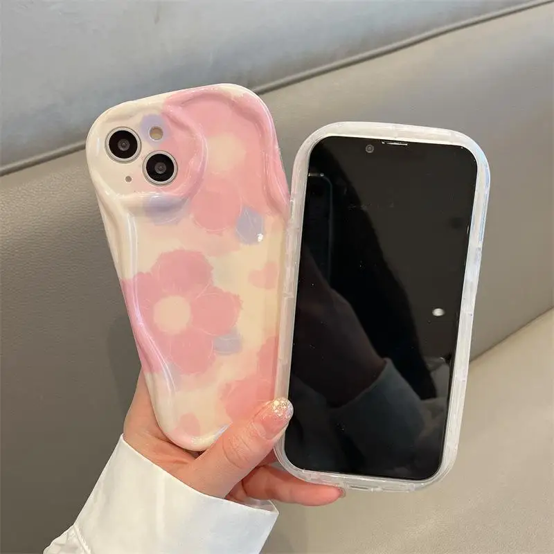 Case Cover For XiaoMi Redmi Note 13 12 Pro 12S A2 A1 Plus 12C 13C 10C 9A 9C 10 9 8 POCO F3 Leaves Flower Soft TPU Phone Cases