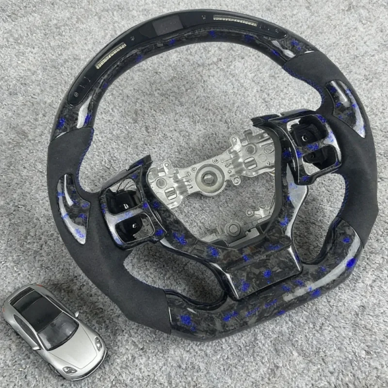 For Lexus IS ISF RC RCF IS200 IS300 IS350 RC300 RC350 Carbon Fiber LED Racing Steering Wheel, Car Interior Upgrade Accessories