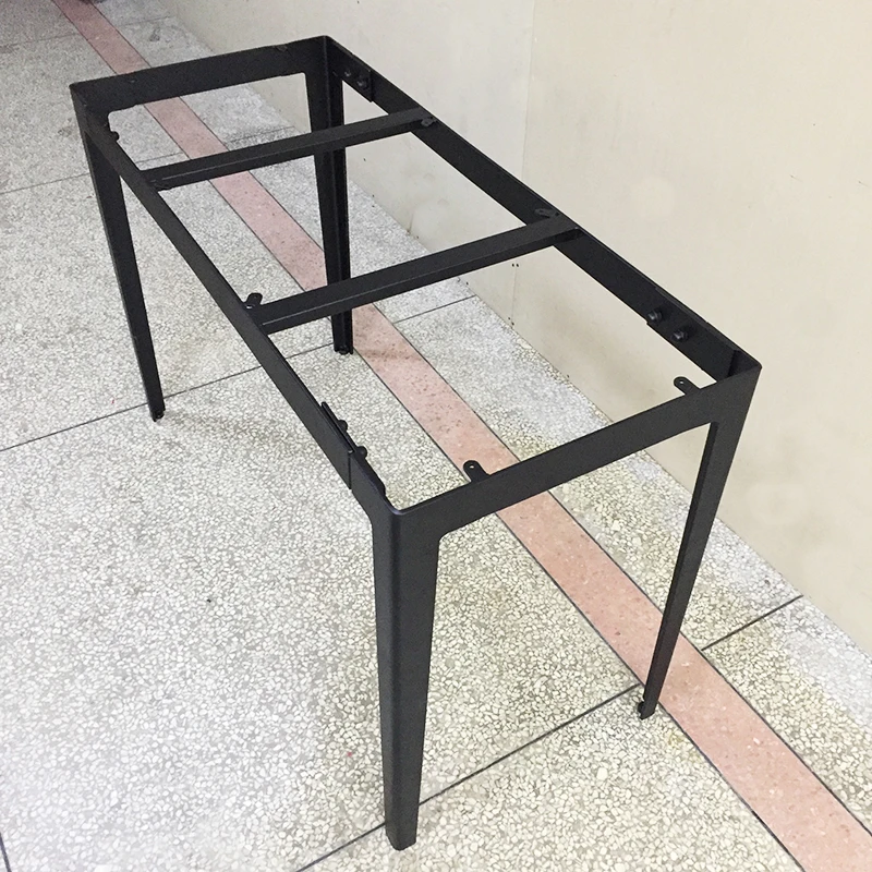 Custom-made table leg support metal wrought iron table leg conference  frame Nordic thin-legged desk coffee