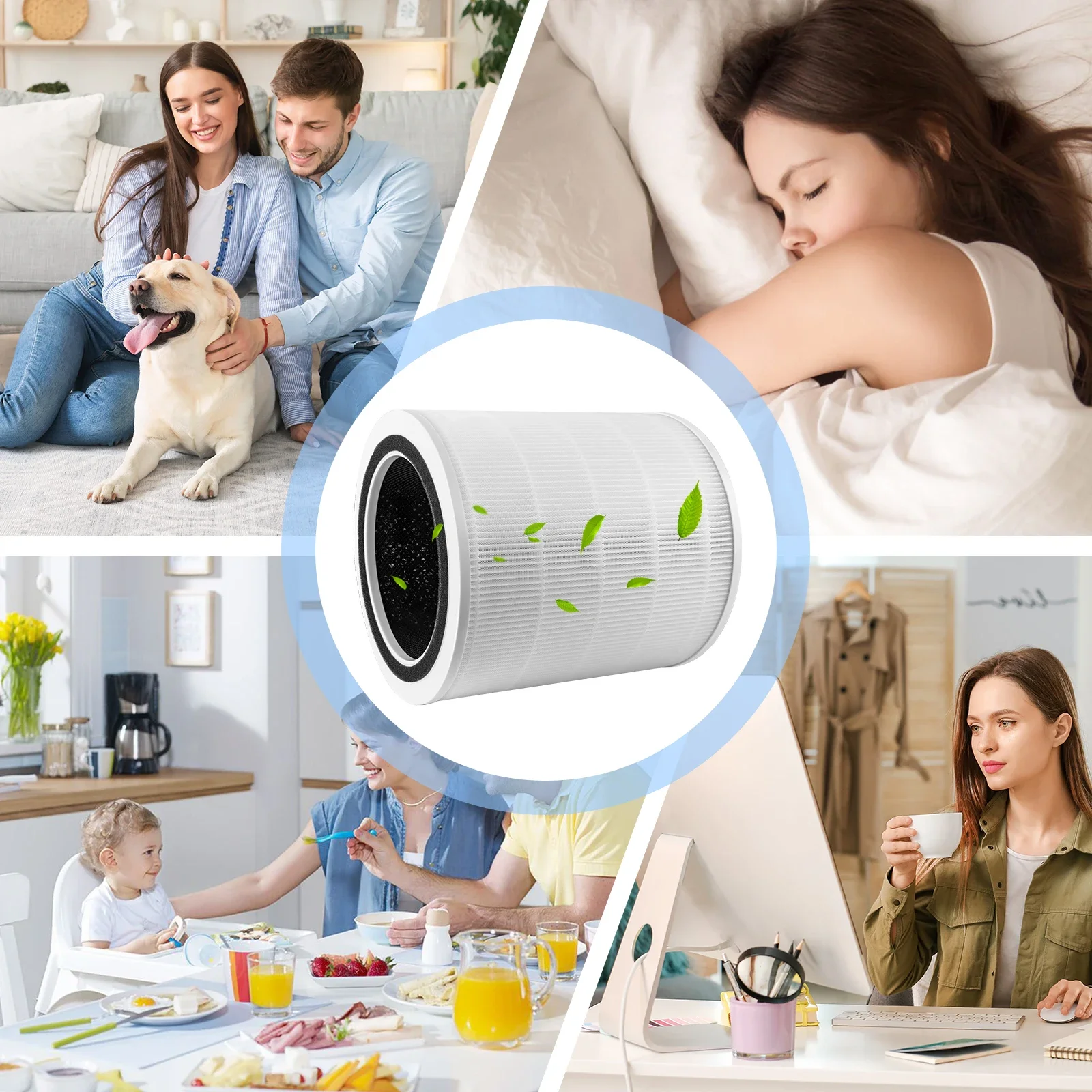 Сменный фильтр для очистителя воздуха Levoit Core 400/400S, часть Core 400S RF H13, HEPA-фильтрация, 5 слоев, фильтр 3 в 1, 400S