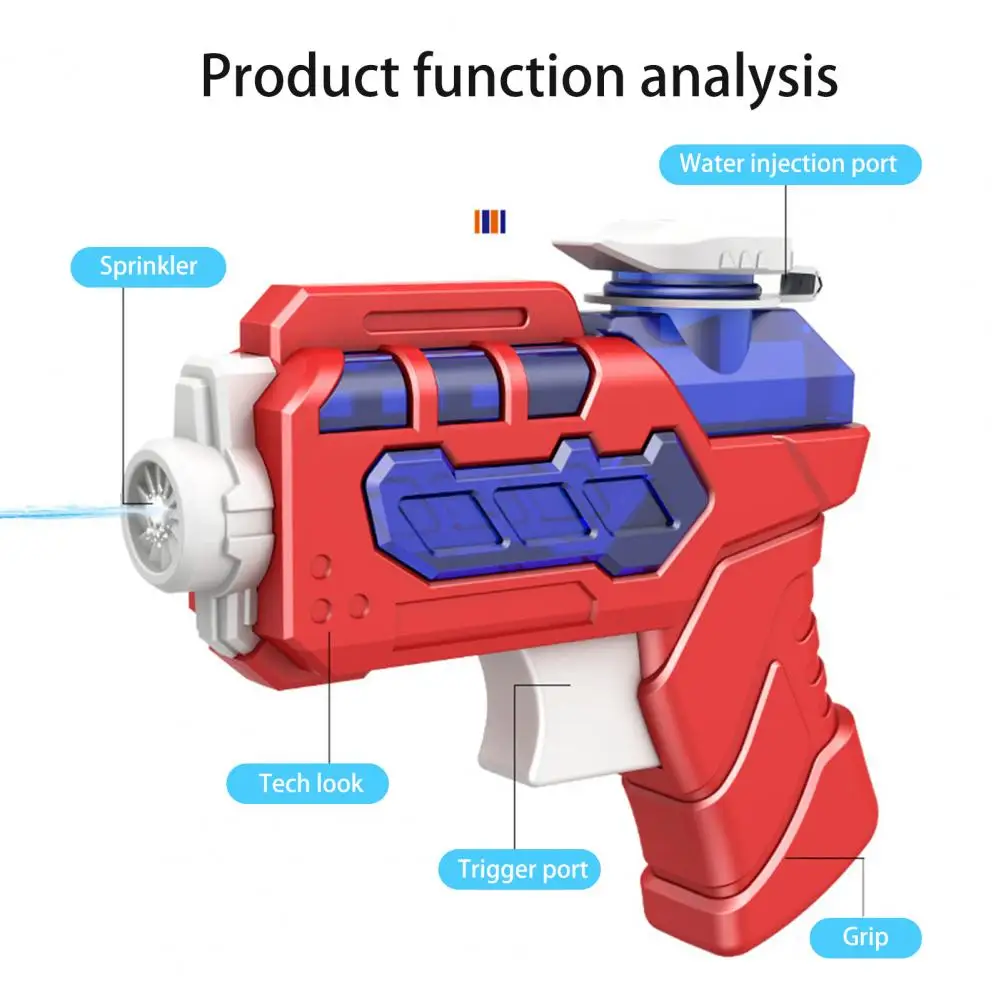 Игрушка для водяных брызг компактного размера, Забавный набор игрушек для детей, маленькие летние Пистолеты для воды для развлечения в бассейне, пляже, на открытом воздухе для мальчиков