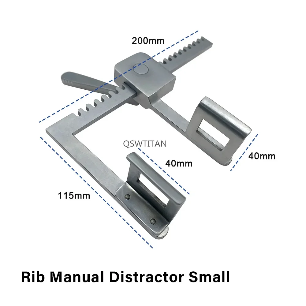 Rib Manual Distractor Retractor Stainless Steel Orthopedic Surgical Instruments