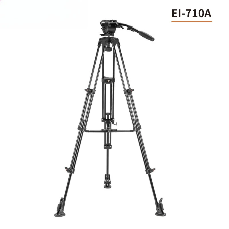 

710A SLR Photography 1.6m Tripod Professional Large Mouth Bowl Portable Hydraulic Damping Camera Tripod
