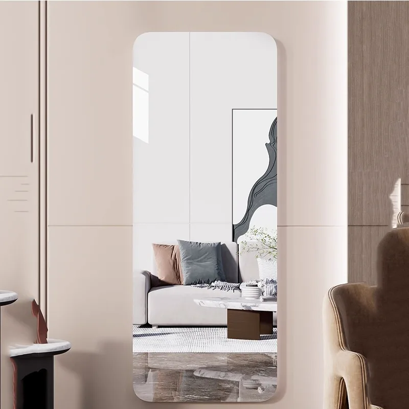 

Girls Dressing Mirror Organizer Modern Wall Living Room Cloud Mirror European Makeup Espelhos Decorativos House Accessories