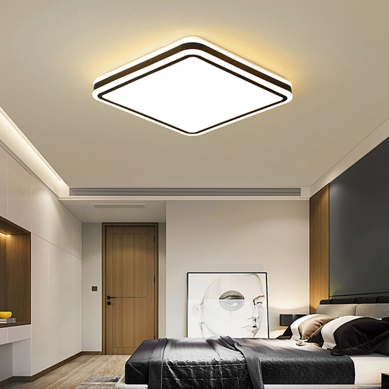 

Recessed LED Ceiling Light Home Bedroom Living Room Lights Simple Modern Atmosphere Round Nordic Restaurant Balcony Aisle Lamps