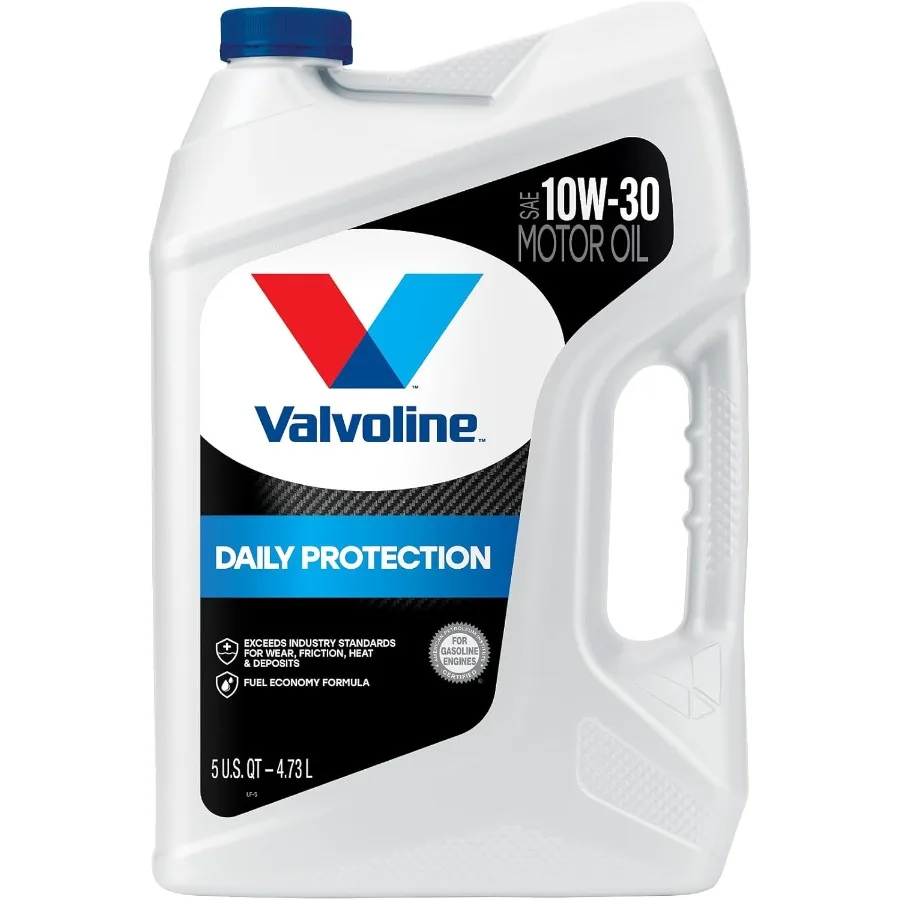 حماية يومية 10W30 زيت المحرك التقليدي 5 QT حافظة 3 لأداء المحرك الموثوق به في ظروف القيادة اليومية #4