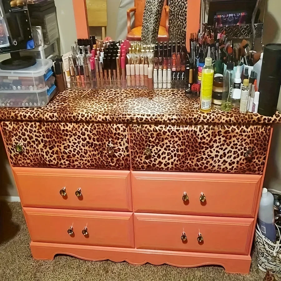 العصرية ليوبارد بقعة ملصقات جدار ذاتية اللصق الراقية غرفة المعيشة ورق حائط لحجرة النوم خزانة الأثاث ملصقات Rvation