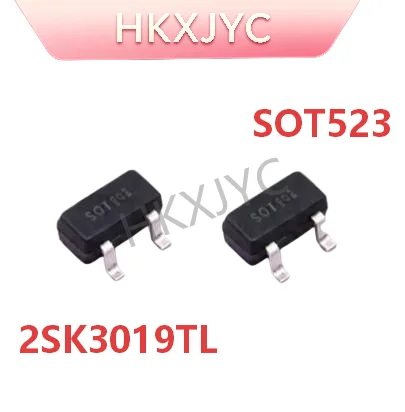 50PCS-100PCS SK3019TL silk screen KN package SOT-523 N channel 30V/100mA MOS tube