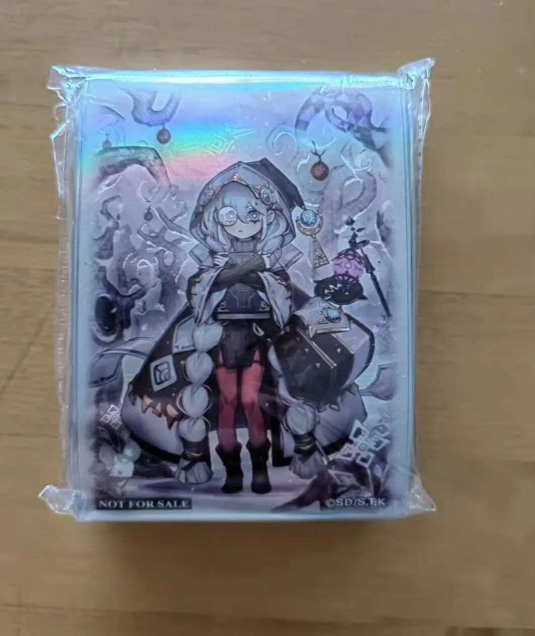 70Pcs Yugioh KONAMI Duel Monsters Judge Astellar of the White Forest Official Collection Sealed Card Protector Duelist Sleeves