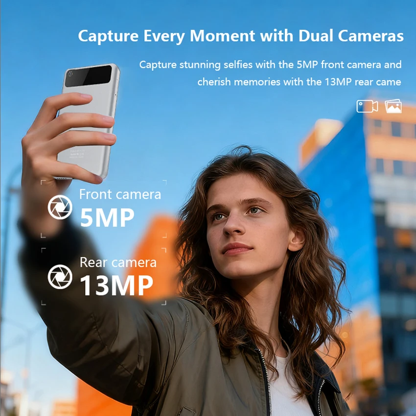 مشغل MP3 بسعة 96 جيجابايت (64 جيجابايت + 32 جيجابايت) مزود بتقنية البلوتوث 5.0 وواي فاي ونظام تشغيل أندرويد 13.0 وسبوتيفي وكاميرا وسعة مكبرات الصوت تصل إلى 1 تيرابايت