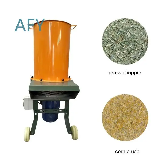 Weiwei Grass Crusher Chaff Cutter for Farm Equipment Corn Crush Machine Feed Processing Tool Balegrass Crusher Agricultural