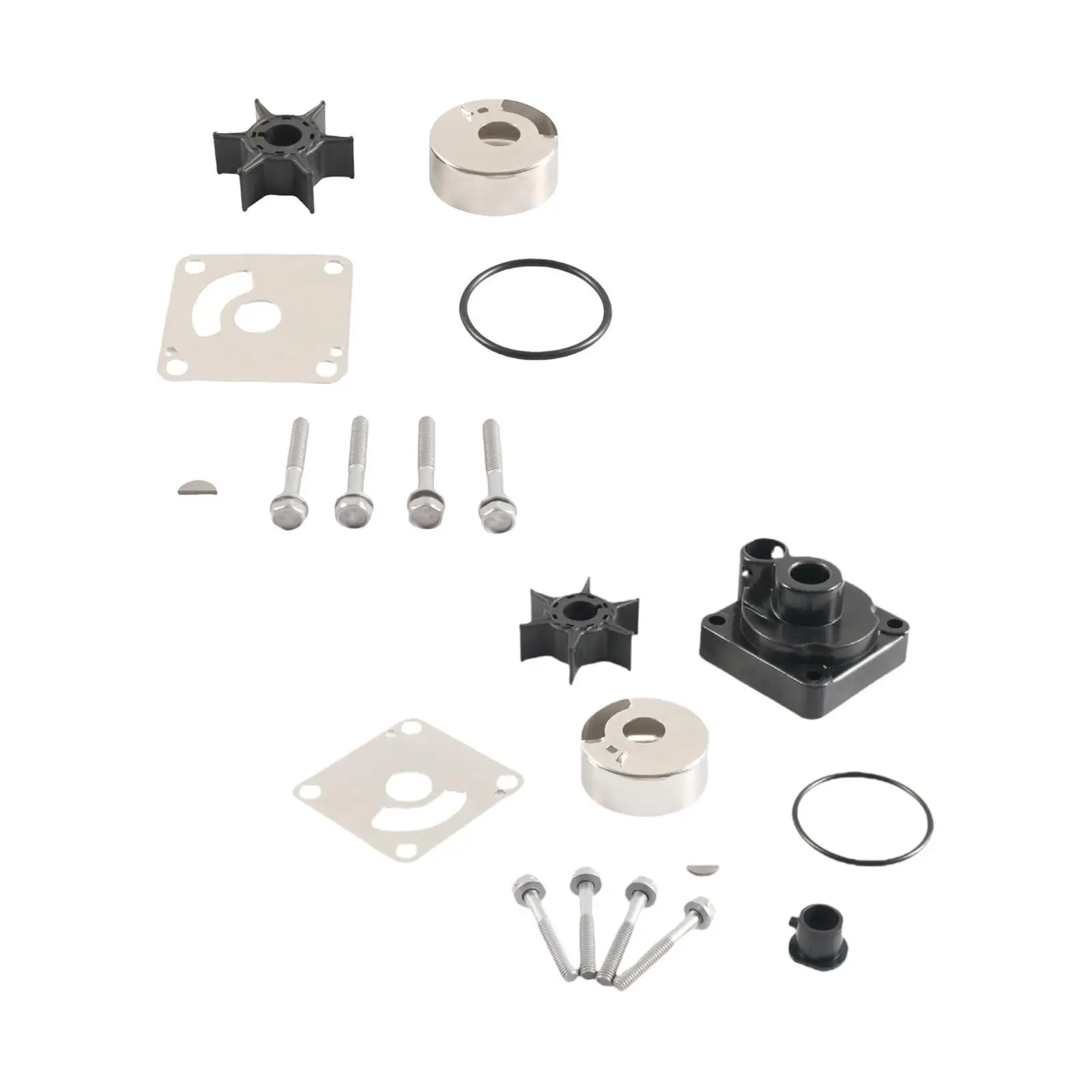 

Impeller Repair Kit High Performance Fittings Easily Install Accessory Replace Boat Motor Engine Parts for Yamaha 20HP 25HP