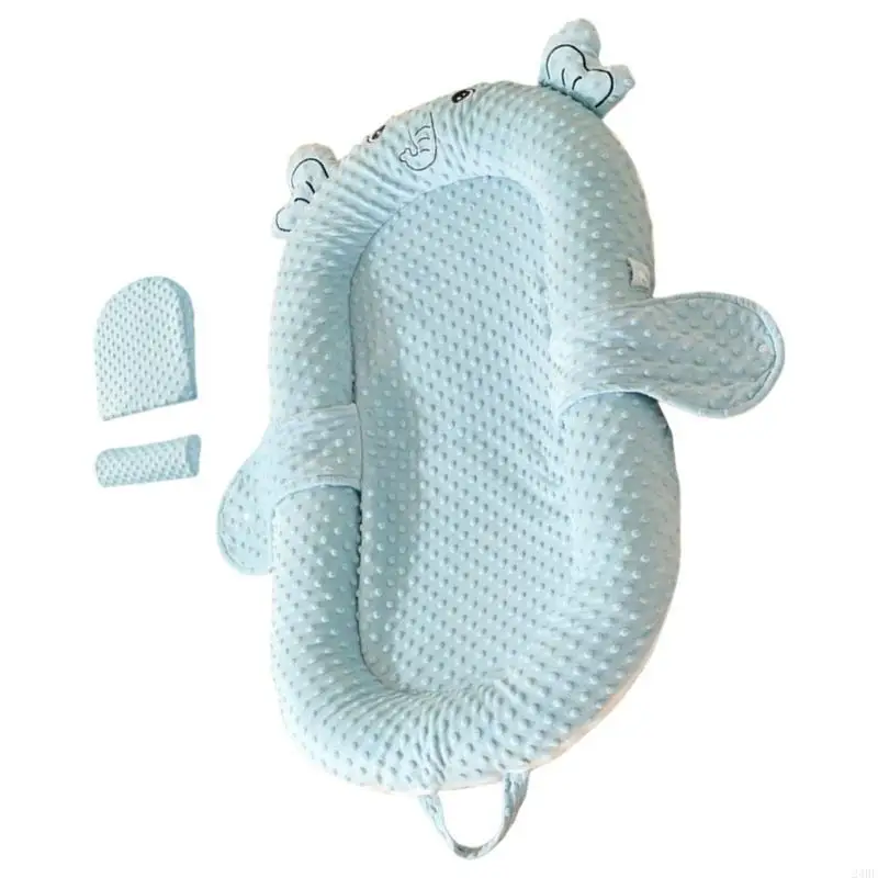 لينة حل النوم لحديثي الولادة السفر عش المتسكع جميل الكرتون الطفل سرير مهدئ في السرير يحاكي الوالدين الحضن 24BE