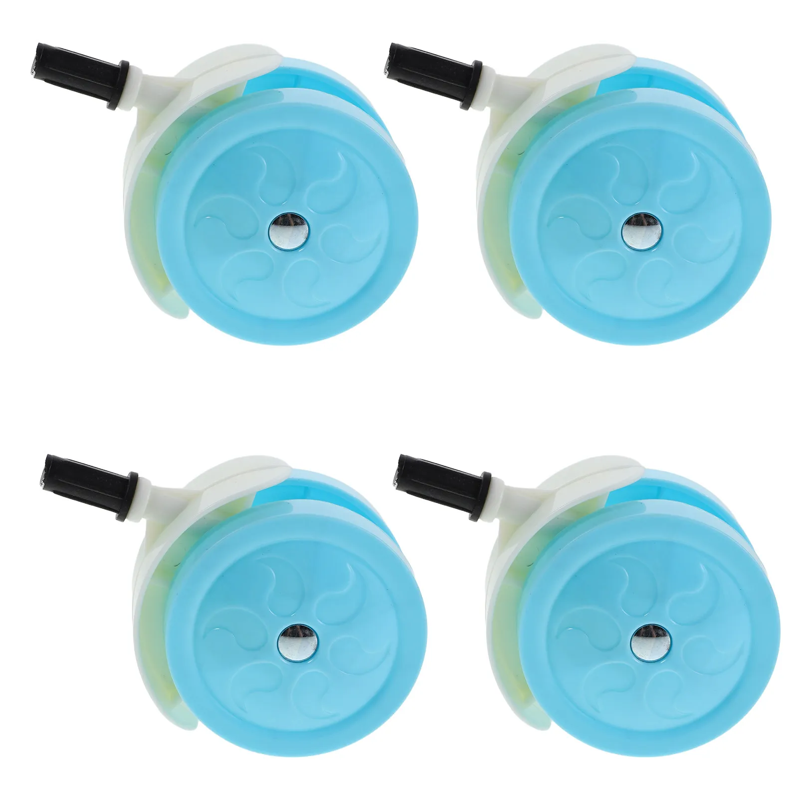 4Pcs Baby Walker Wheels Replacement Silent Sturdy Universal Rotation Smooth Quiet Baby Walker Wheel Accessories Replacement