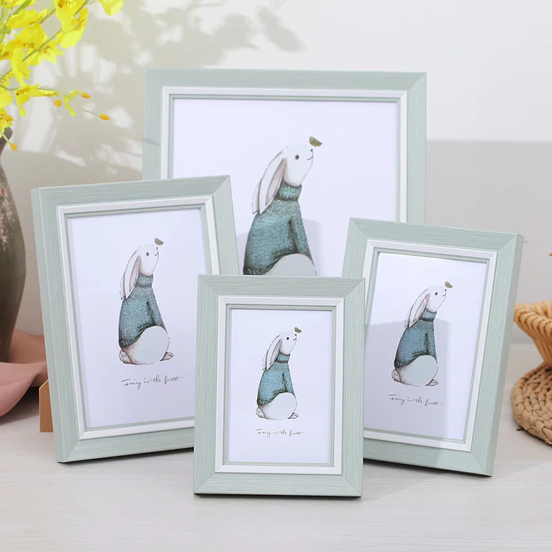 

New beautiful simple and fresh photo frame table, home decoration, wall picture frames, photo frame ornaments, special gifts