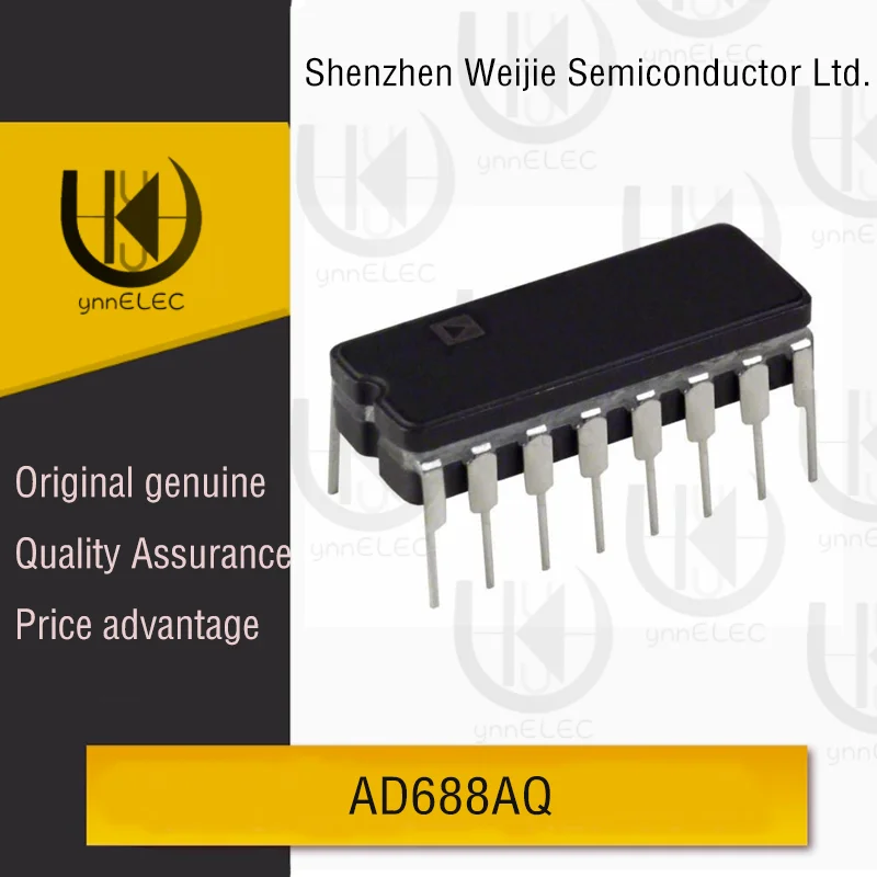 

Original AD688AQ Precision Voltage Reference | ±10V Output | CDIP-16