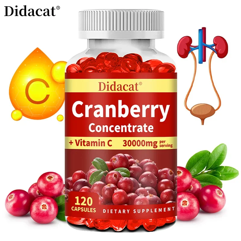 

Клюква, концентрированный экстракт витамина С, антивозрастной, защита кожи, натуральный прочный антиоксидант, помогает защитить травление мочеиспускания