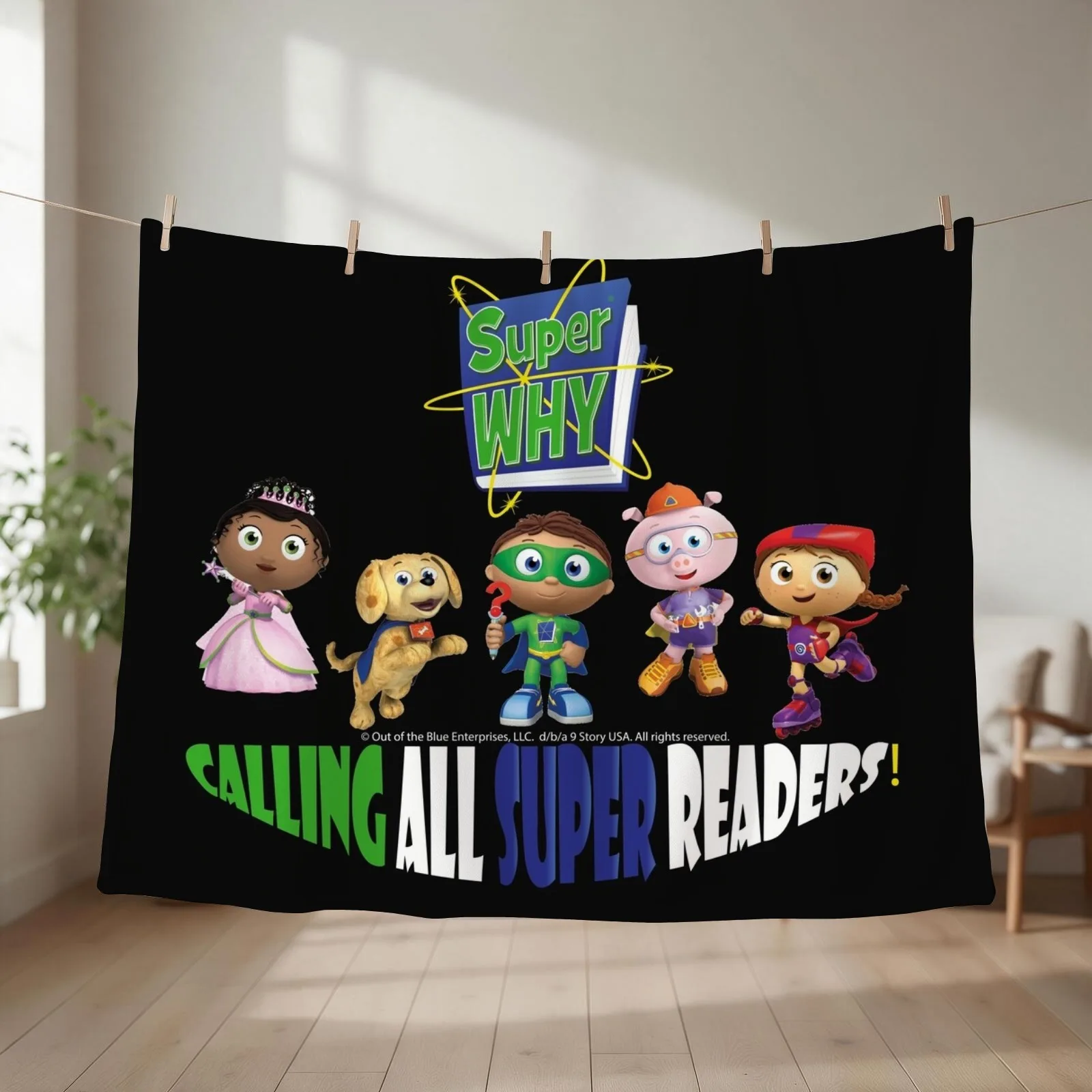 Calling all super readers Throw Blanket cosplay anime Bed linens Sofa Quilt Thermal Blankets