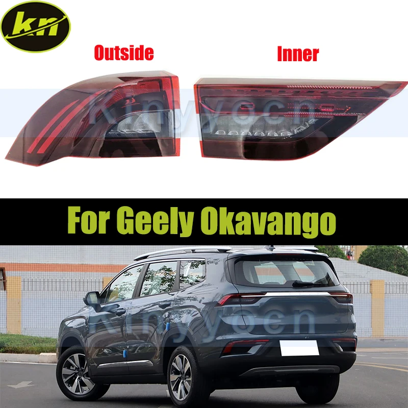 

Rear Bumper Tail Light Taillamp For Geely Okavango Taillight Brake Stop Reverse Lamp