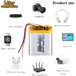 Liter energy battery Good Qulity 3.7V,700mAH,802530 Polymer lithium ion / Li-ion battery for TOY,POWER BANK,GPS,mp3,mp4