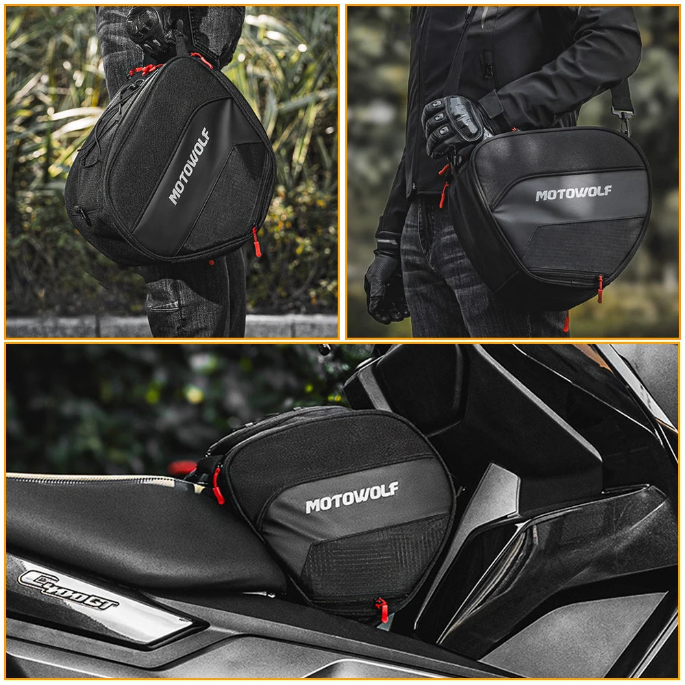 Scooter Tunnel Fuel Tank Bag 15L Tool Travel Luggage Storage Bag for Yamaha NMAX 125 155 160 TMAX 500 560 XMAX 125 250 300 400 image 5