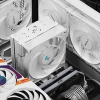 DEEPCOOL AG400 4 Heat Pipe CPU Air-Cooled Cooler ARGB PWM TDP 220W CPU Radiator for LGA1700 1200 115X 1151 1155 AMD AM4 AM5 3
