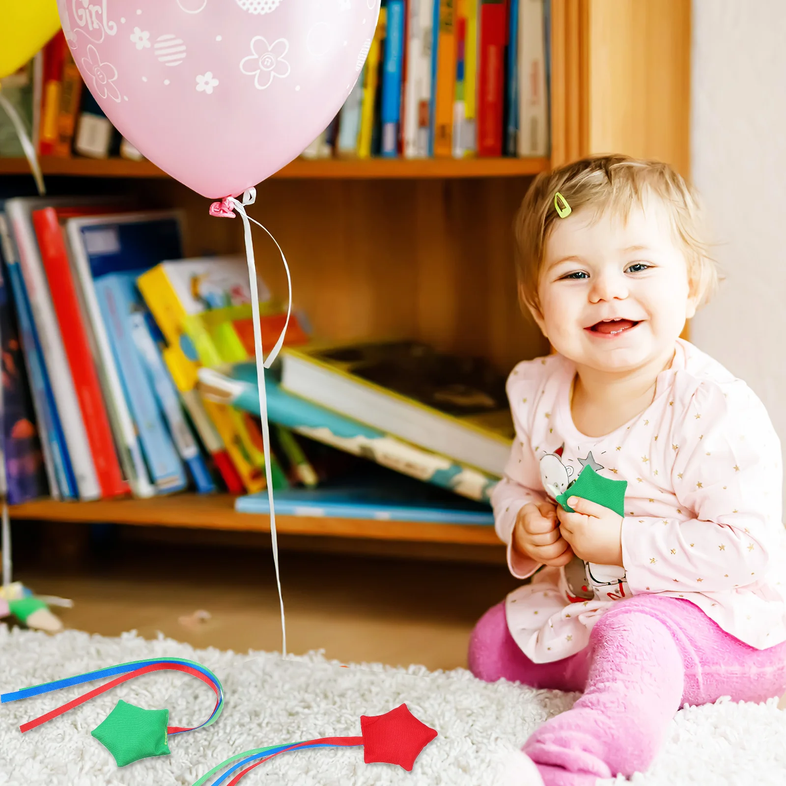 

12Pcs Star Shaped Bean Bags for Kids Tossing Game Cornhole Favors Outdoor Indoor Playground Team Building Activity Child Party